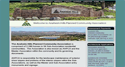 Desktop Screenshot of ahpca.org